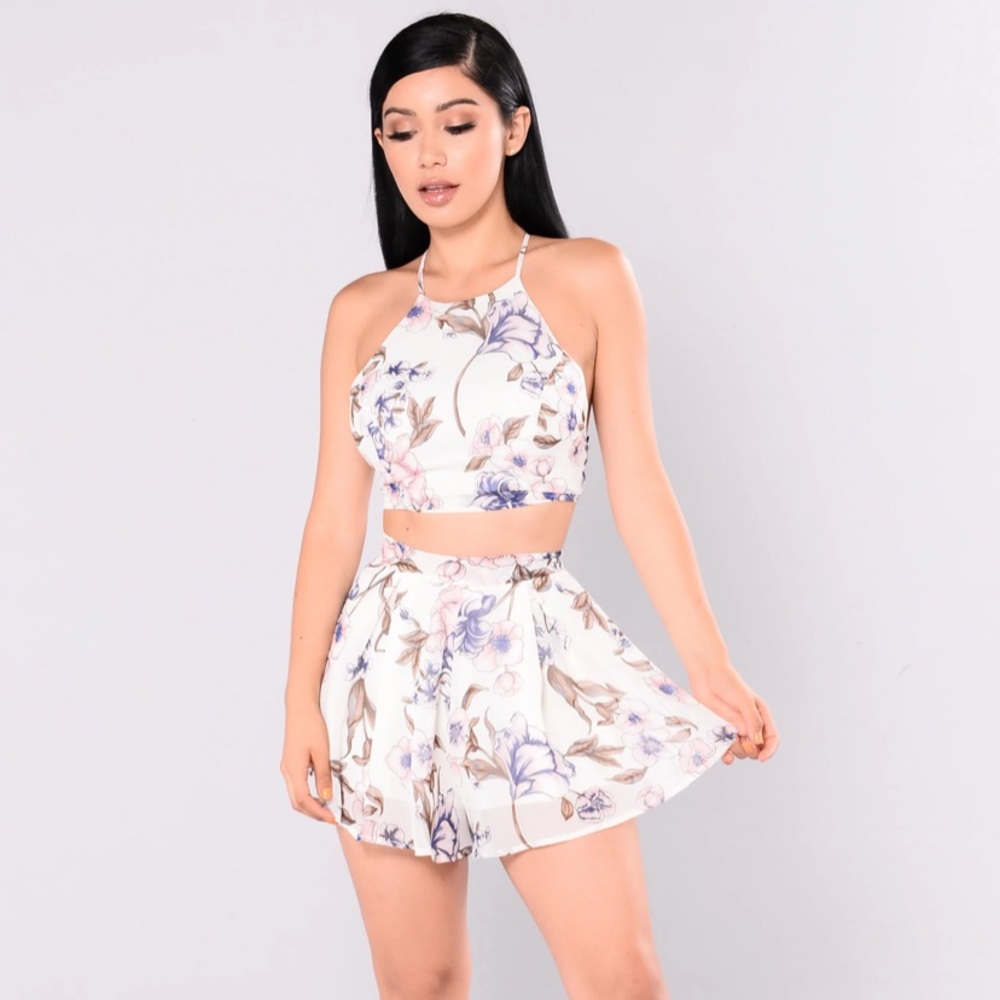 Floral Two piece set